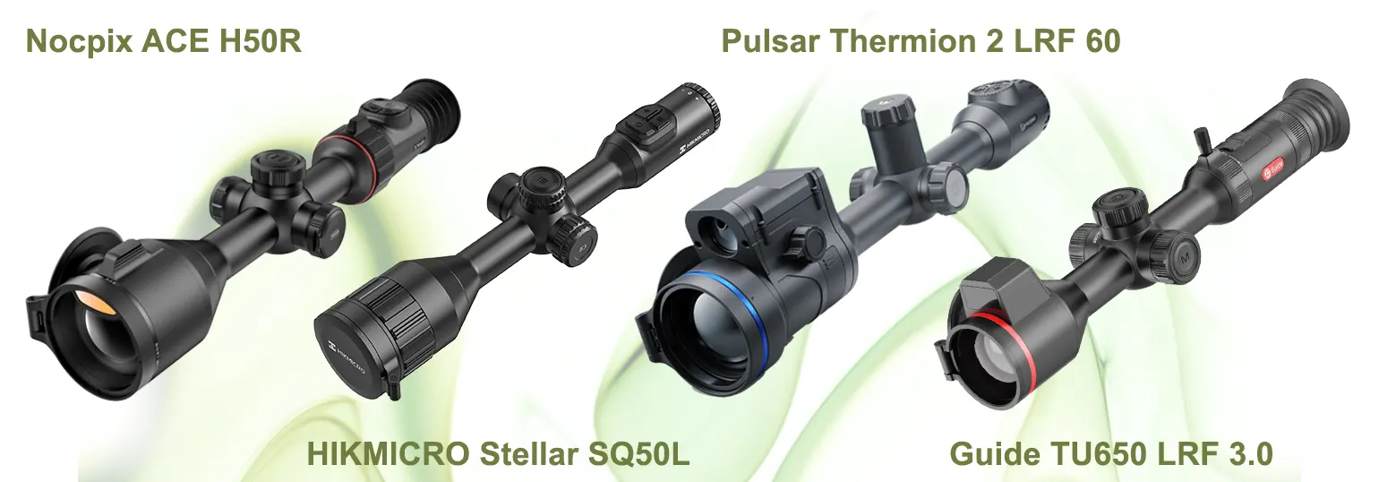 Najpopularniejsze modele lunet termowizyjnych w 2025