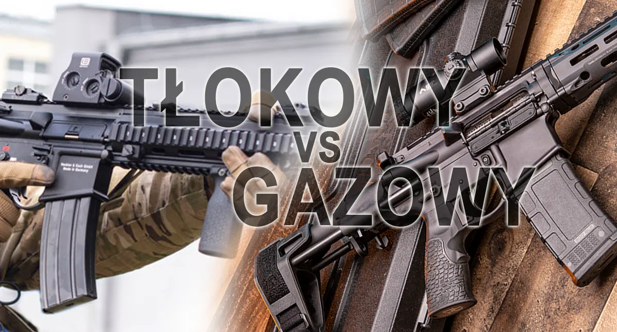 Systemy gazowe i tłokowe w karabinkach AR-15