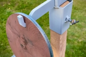 Gong fi200mm Hardox 450 z mocowaniem na kantówkę