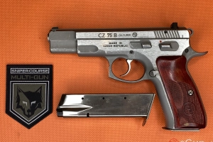 Pistolet CZ 75 B OMEGA Stainless kal.9x19mm