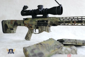 Sprzedam Karabin  samopowtarzalny BAD 762-SASS-003 .308 Win z Lunetą Leupold Mark5HD 3.6-18x44,wraz z montażem i Spuhr 35mm. Broń w epickim malowaniu 