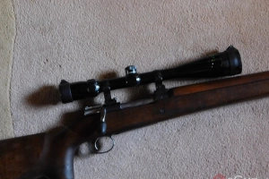 Sprzedam szwedzki karabin Mauser - Karl Gustaw wz. M96(doskonały kaliber) z optyką, gruba długa warmintowa lufa + kilkadziesiąt sztuk amunicji
