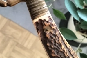 Kordelas mysliwski sygnowany z pochwą