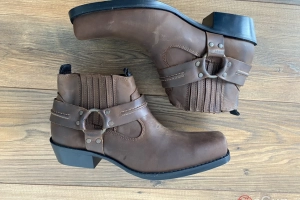 Buty kowbojki model K-608 Skóra