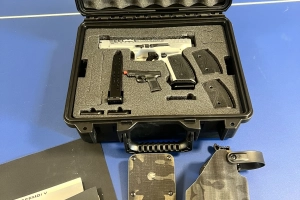 Canik Rival-S Chrome / przelot mniej niż 500 kulek / kabura lvl 2 QLS od Warriorholster, gwarancja do 10.2027