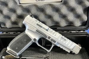 Canik Rival-S Chrome / przelot mniej niż 500 kulek / kabura lvl 2 QLS od Warriorholster, gwarancja do 10.2027