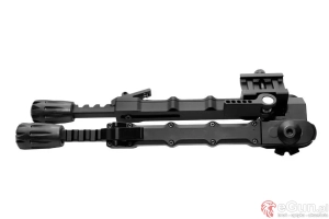 BIPOD/ Dwójnóg strzelecki z montażem na szynę akcesoryjną Oicatinny/RIS 21 mm