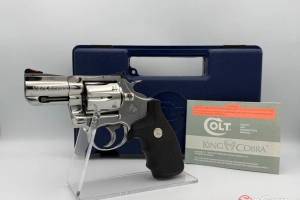 Colt King Cobra 2,5" – polerowana stal, kolekcjonerski