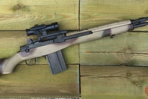 M14 Winchester / IDF + kolimator Aimpoint 5000
