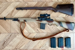 M14 Winchester / IDF + kolimator Aimpoint 5000